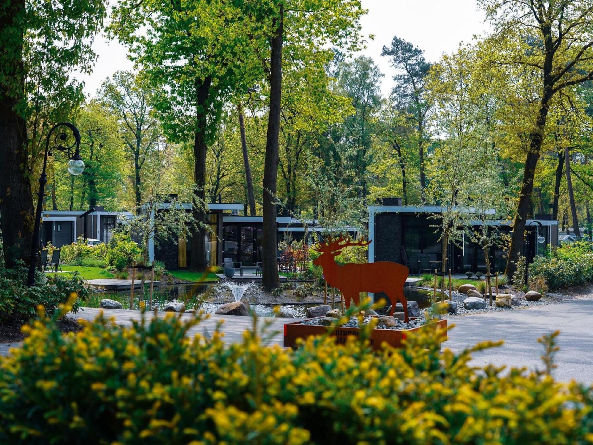 Comfortable Chalet With Combination Microwave Near The Veluwe Hoenderloo Exterior photo